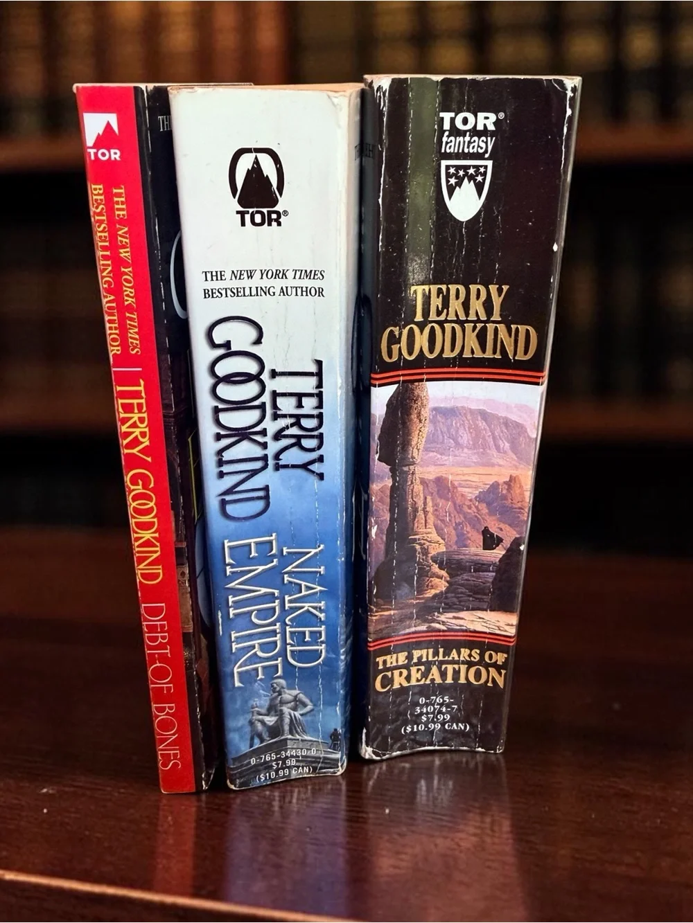 Terry Goodkind Sword of Truth Books 7–9 Bundle – Fantasy (See Description)